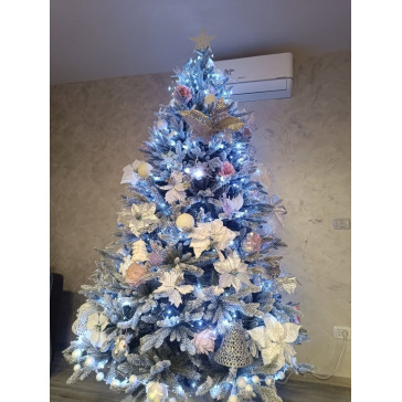 Umělý vánoční stromek Harmonia 3D + 2D - 180 cm