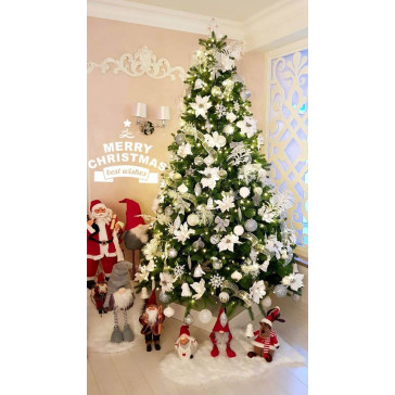Umělý vánoční stromek Clarissa 3D+2D - 210 cm