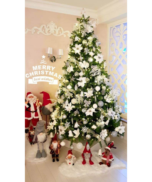 Umělý vánoční stromek Clarissa 3D+2D - 210 cm