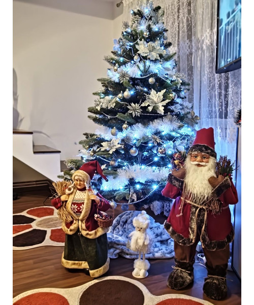 Umělý vánoční stromek Italian 3D+2D - 2 m