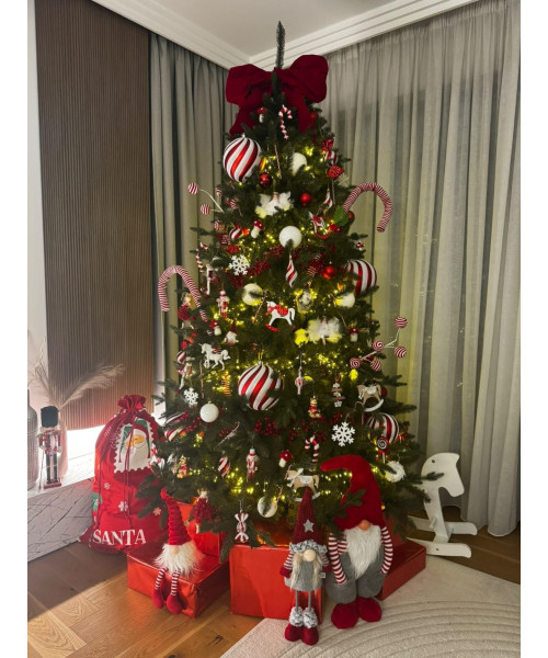 Umělý vánoční stromek Klaus 3D+2D 220 cm