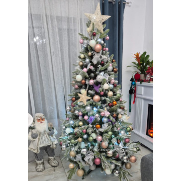 Umělý vánoční stromek Montan 3D + 2D - 220 cm