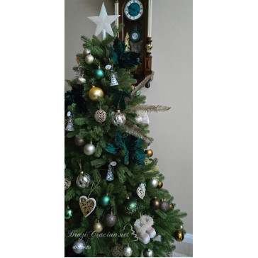 Umělý vánoční stromek KING Full 3D - 220 cm