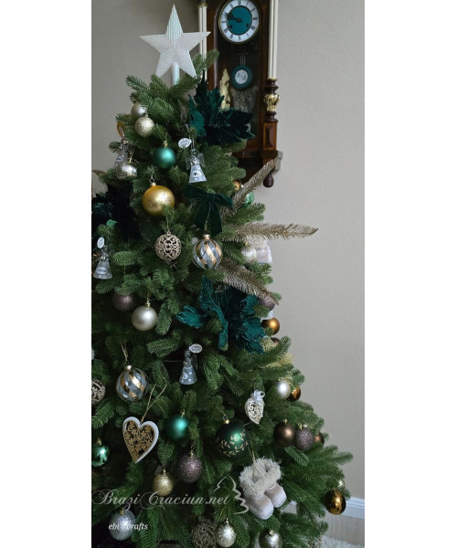 Umělý vánoční stromek KING Full 3D - 220 cm