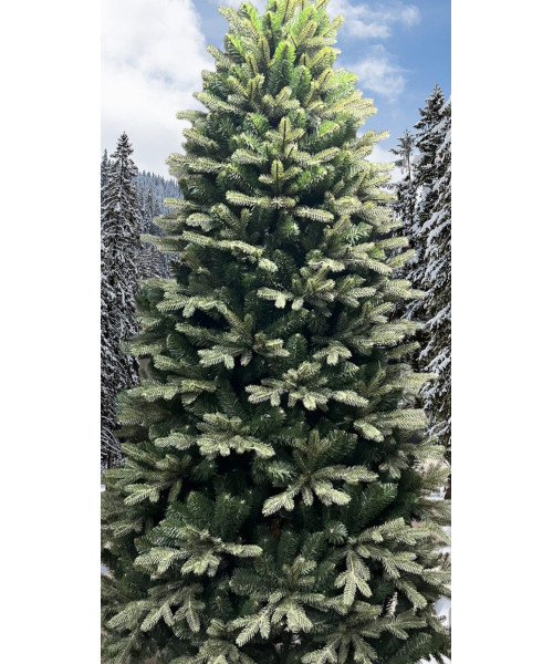 Umělý vánoční stromek Selena 3D + 2D - 220 cm