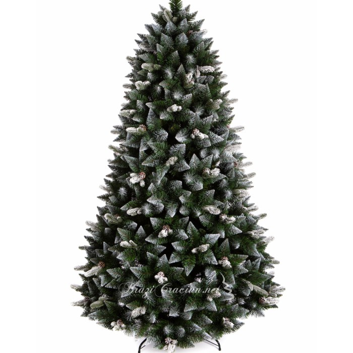 Umělý vánoční stromek Socrate 3D+2D 220 cm
