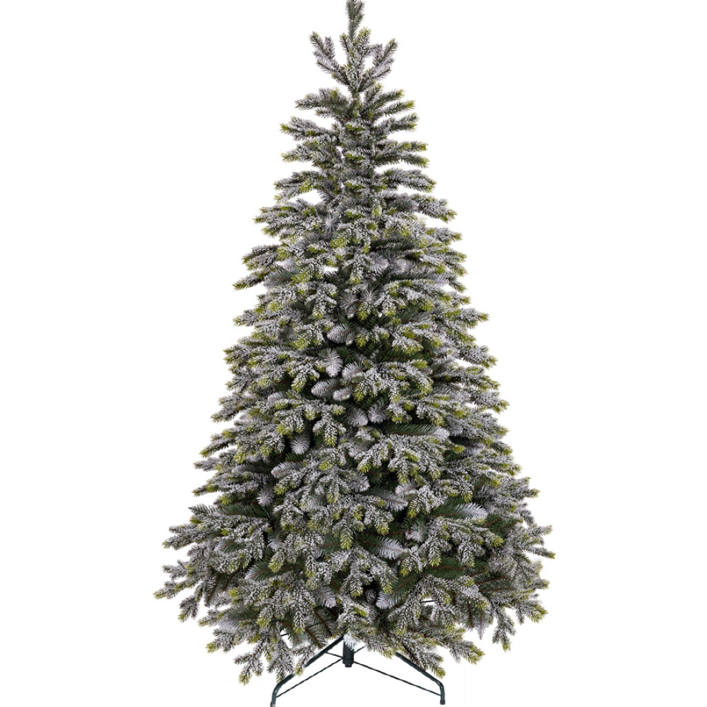 Umělý vánoční stromek Burnitat 3D + 2D - 220 cm
