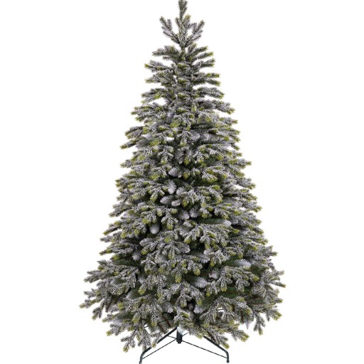 Umělý vánoční stromek Burnitat 3D + 2D - 220 cm