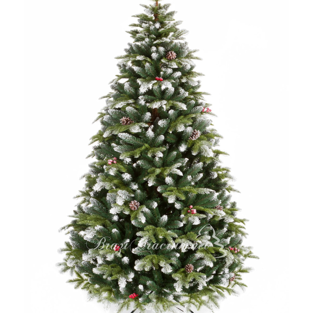 Umělý vánoční stromek Realistic 3D + 2D - 220 cm
