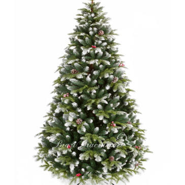 Umělý vánoční stromek Realistic 3D + 2D - 220 cm