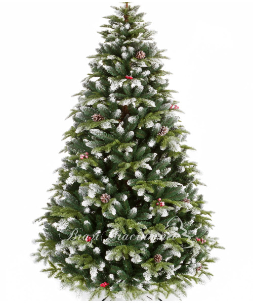 Umělý vánoční stromek Realistic 3D + 2D - 220 cm