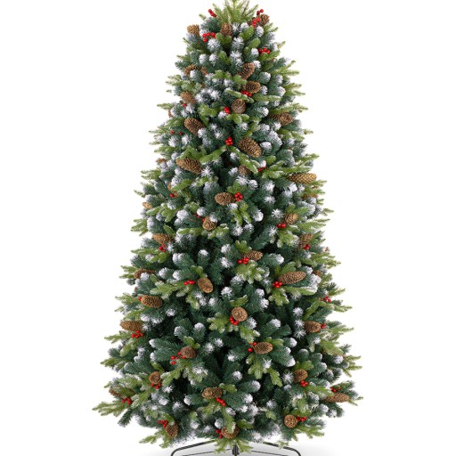 Umělý vánoční stromek Rustic 3D + 2D - 220 cm