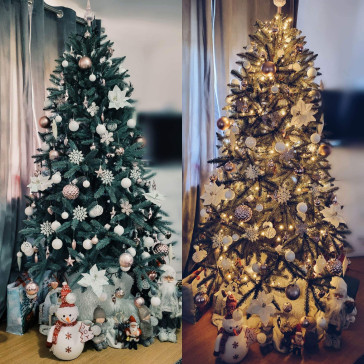 Umělý vánoční stromek Silver 220 cm