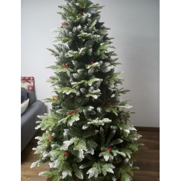 Umělý vánoční stromek Realistic 3D + 2D - 220 cm
