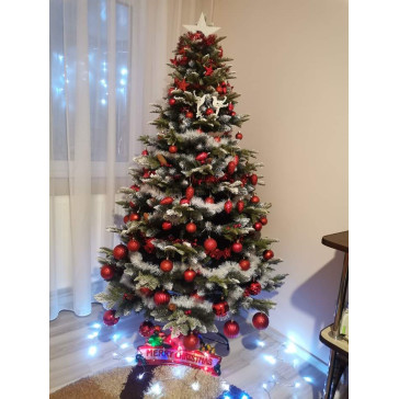 Umělý vánoční stromek Realistic 3D + 2D - 220 cm