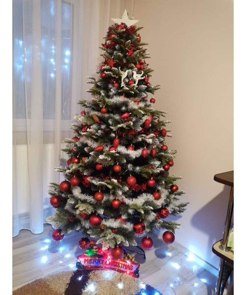 Umělý vánoční stromek Realistic 3D + 2D - 220 cm