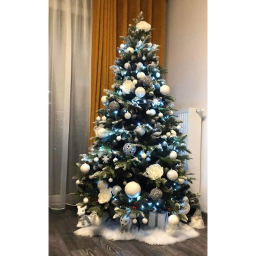 Umělý vánoční stromek Realistic 3D + 2D - 220 cm