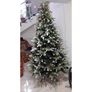 Umělý vánoční stromek Realistic 3D + 2D - 220 cm